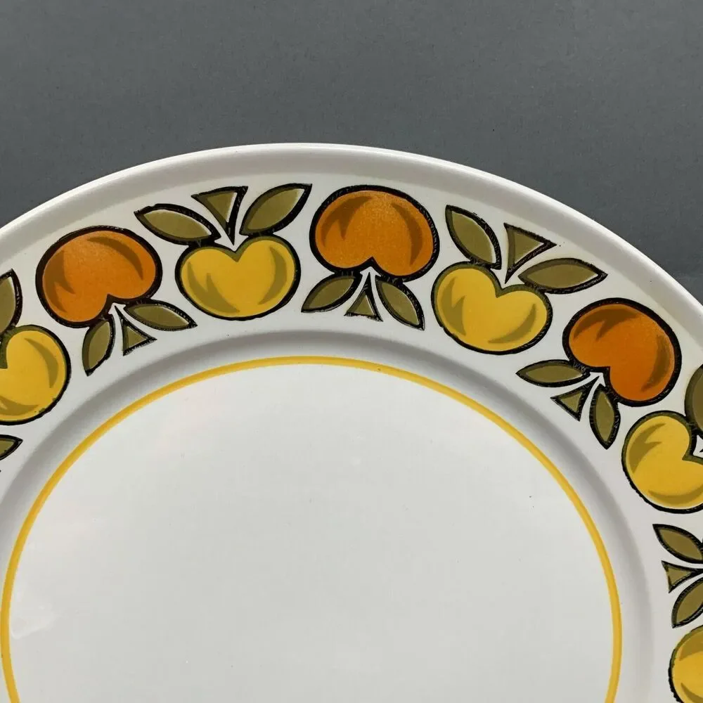 Mikasa Epiqure-One Mikan D4302 Chop Plate‎ Platter Fruit Border Oven to Table